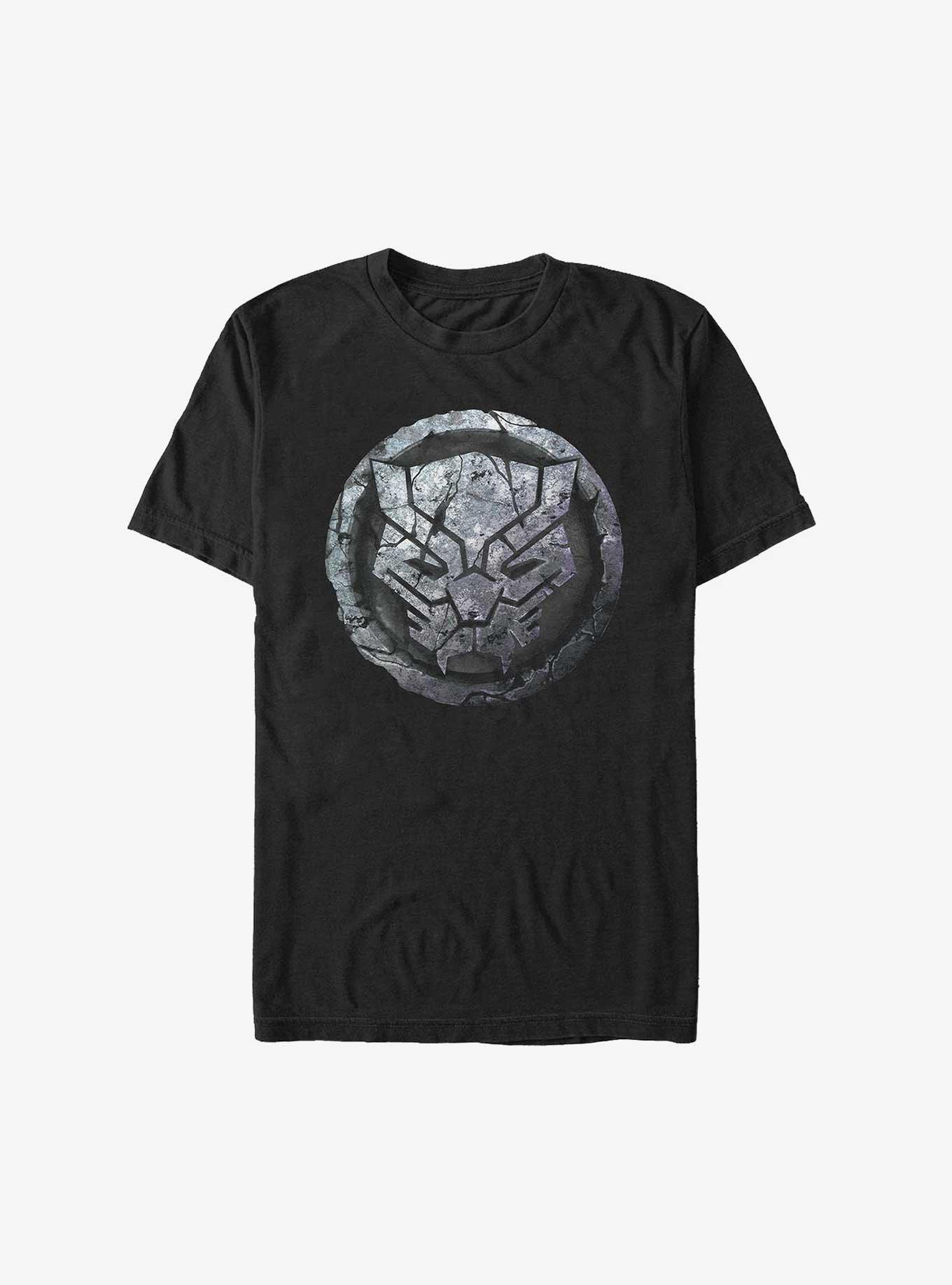 Marvel Black Panther Scratched Stone Sigil T-Shirt, , hi-res