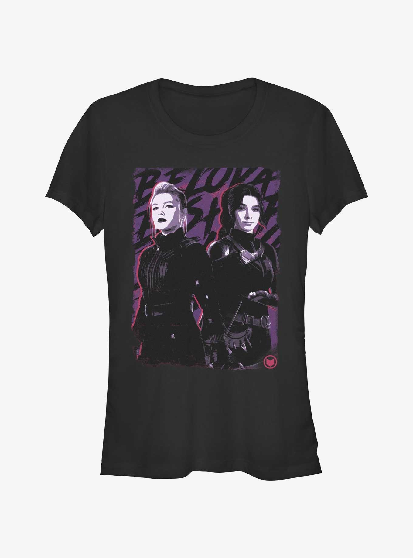 Marvel Hawkeye Fighting Chance Yelena and Kate Girls T-Shirt, , hi-res