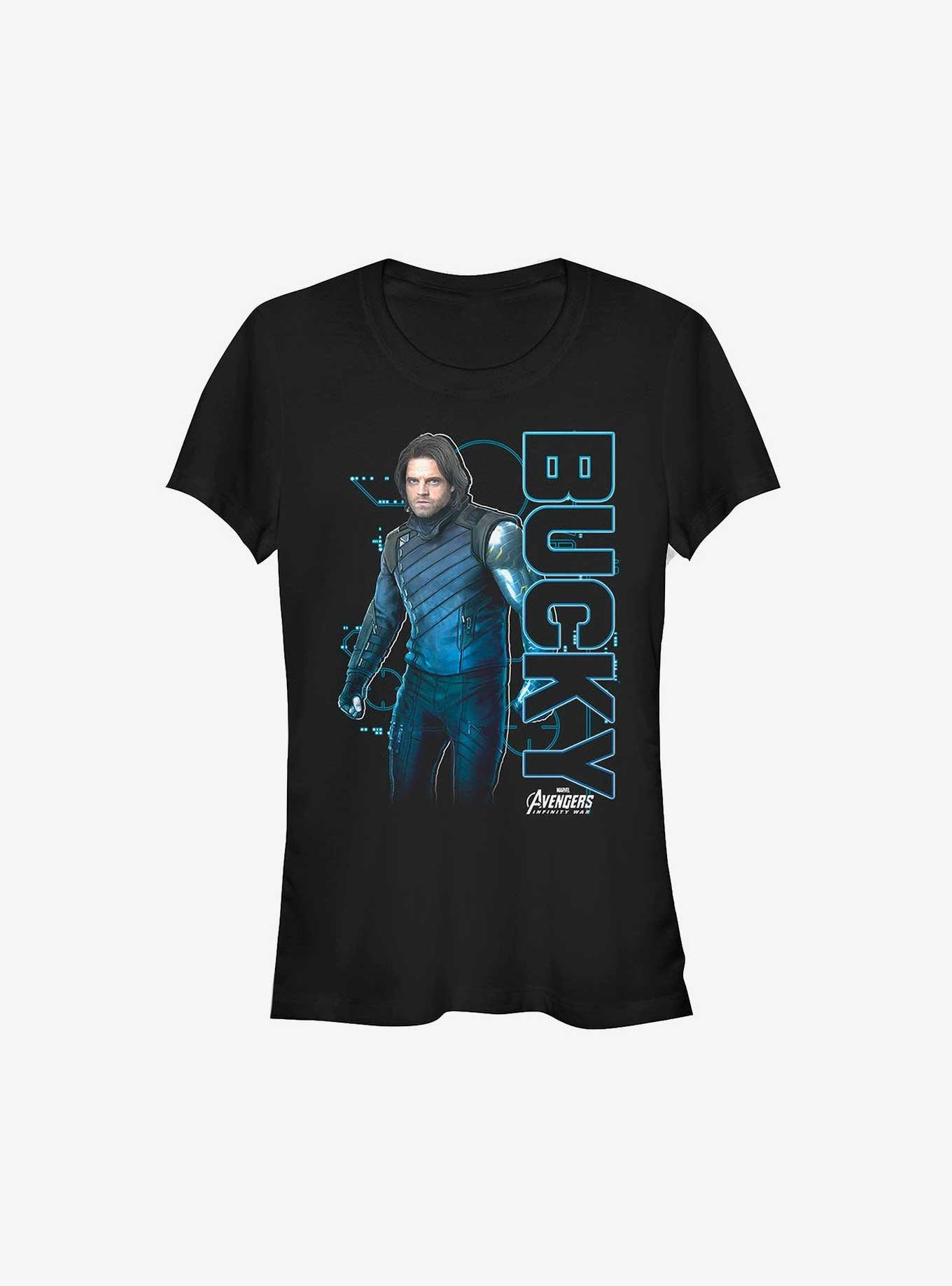 Marvel Bucky Tech Girls T-Shirt, , hi-res
