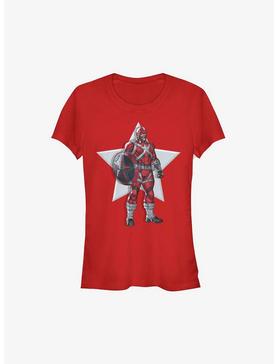 Marvel Red Guardian Action Pose Girls T-Shirt, , hi-res