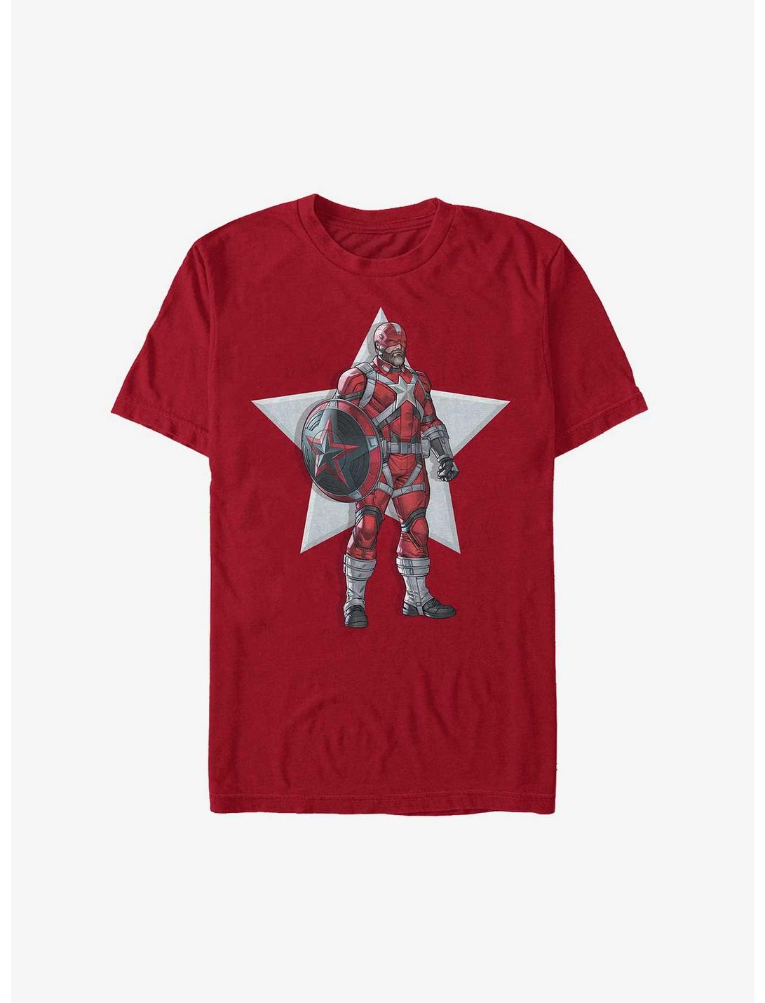 Marvel Red Guardian Action Pose T-Shirt, CARDINAL, hi-res