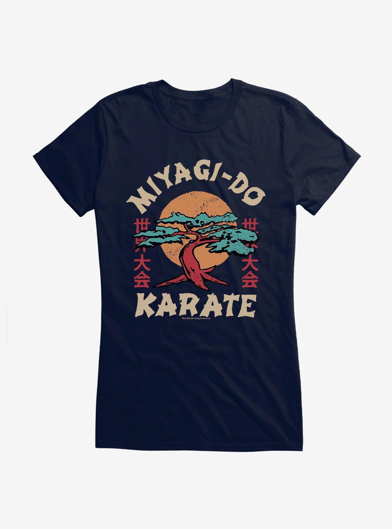 Cobra Kai Miyagi-Do Karate Girls T-Shirt, NAVY, hi-res