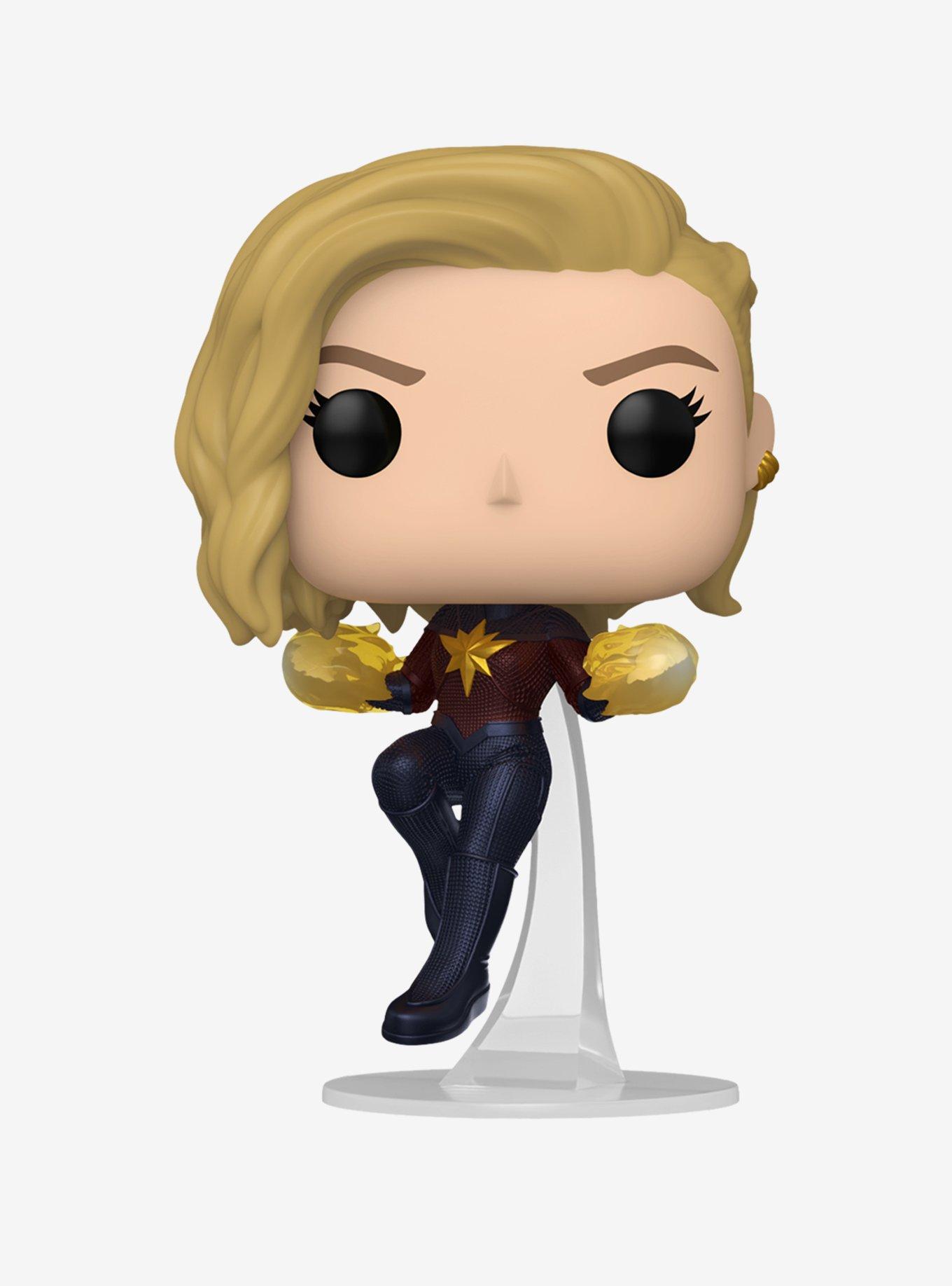 Funko Pop! Marvel The Marvels Captain Marvel Vinyl Bobble-Head, , hi-res