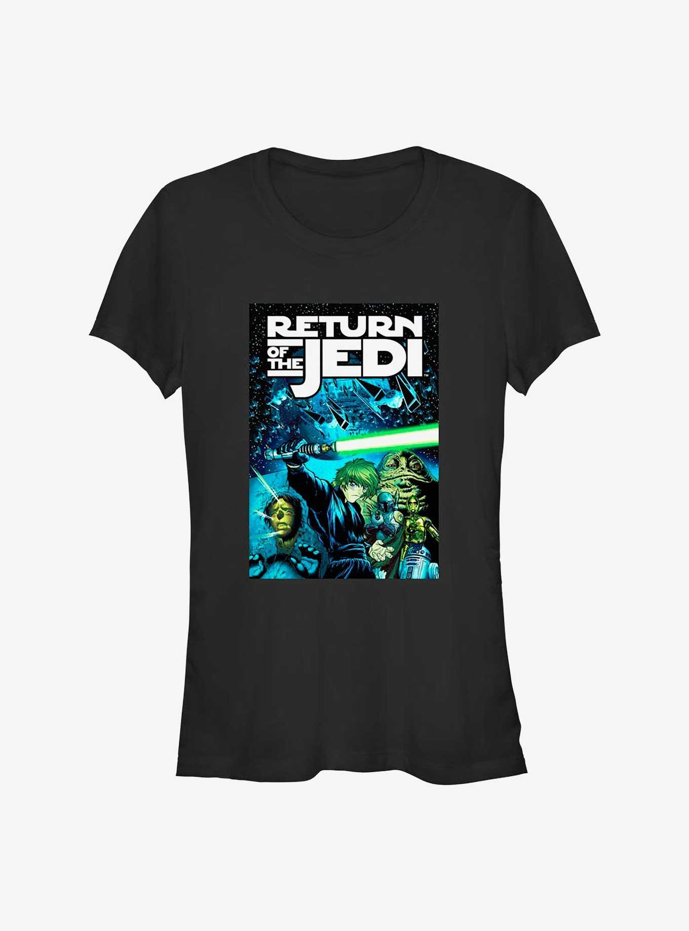 Star Wars Manga Style Return of the Jedi Girls T-Shirt
