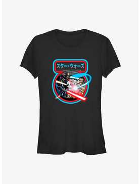Star Wars Light Saber Jedi Fight Girls T-Shirt, , hi-res