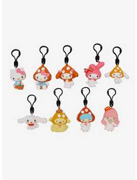 Hello Kitty And Friends Mushroom Blind Bag Figural Key Chain Hot Topic Exclusive, , hi-res