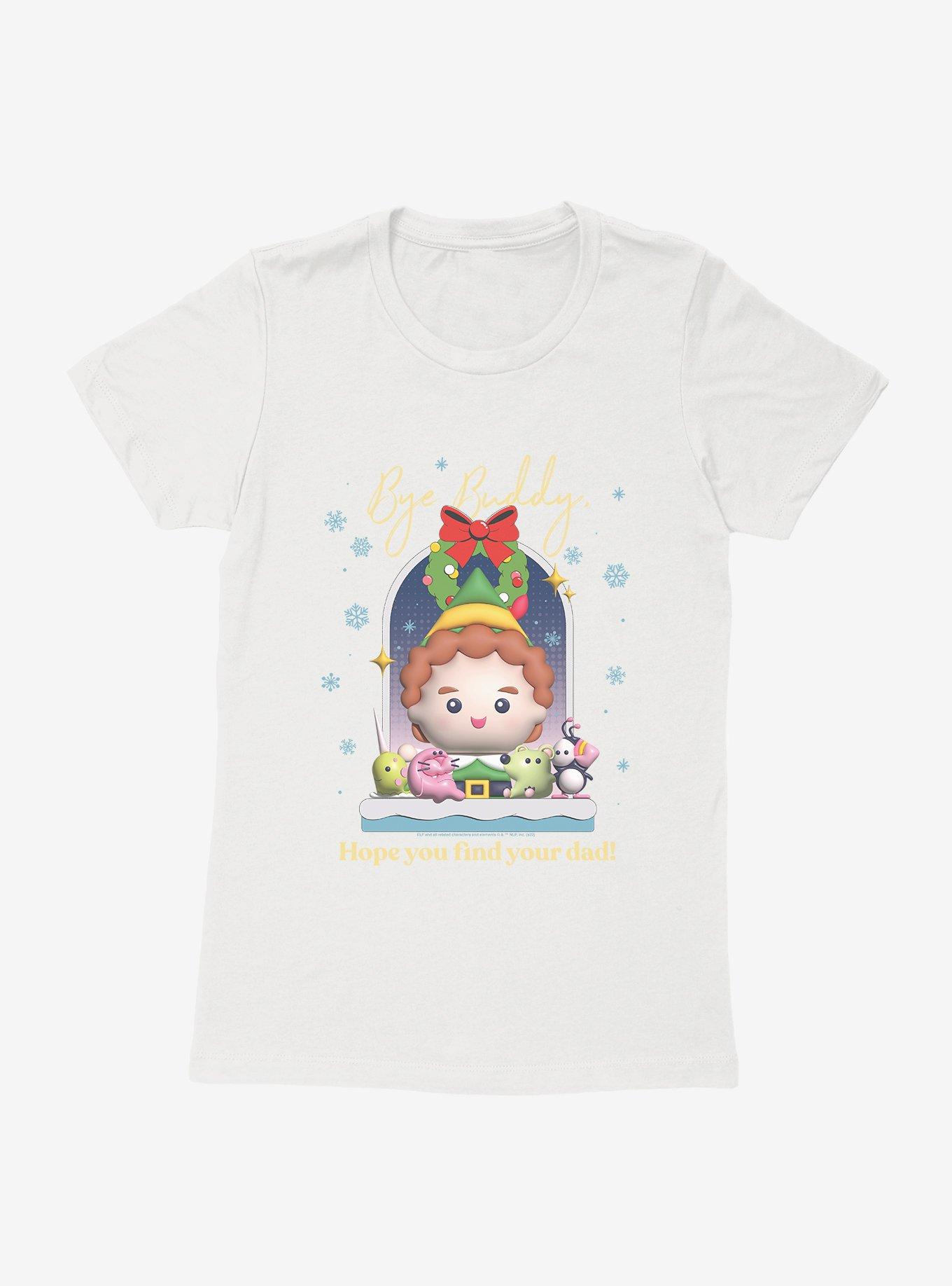 Elf Bye Buddy Womens T-Shirt