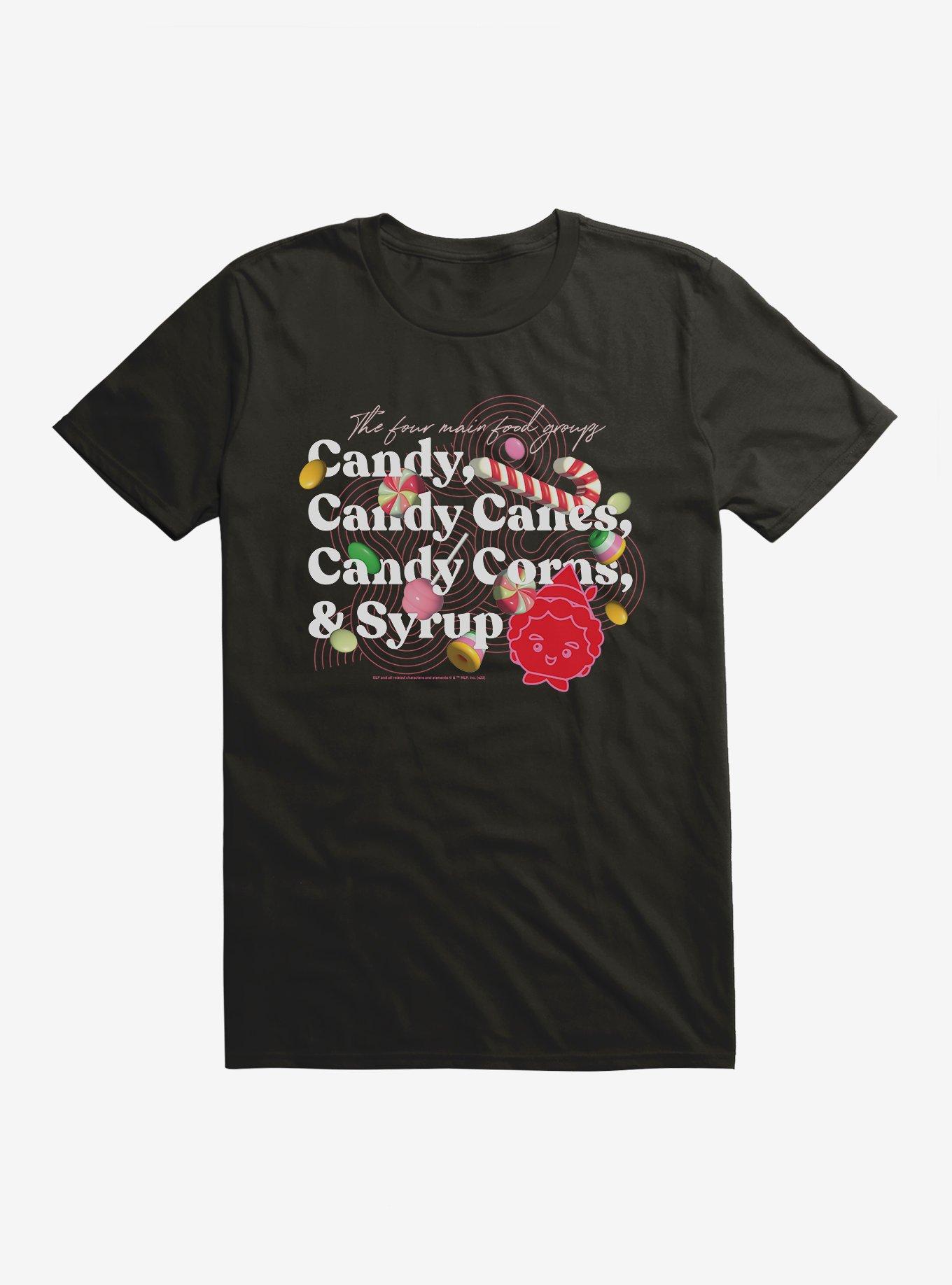 Elf Four Food Groups T-Shirt, , hi-res