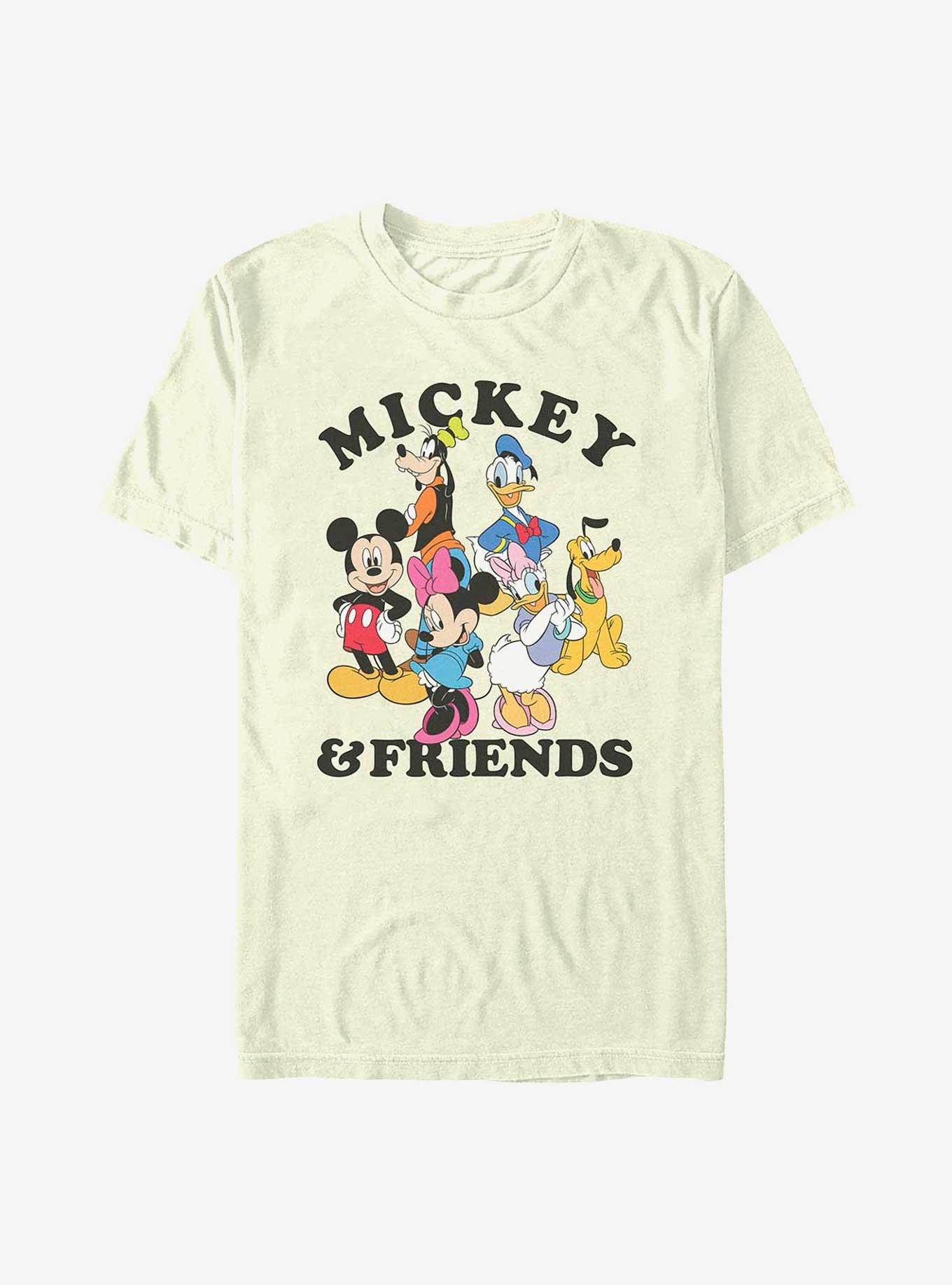 Disney Mickey Mouse Mickey and Friends T-Shirt, NATURAL, hi-res