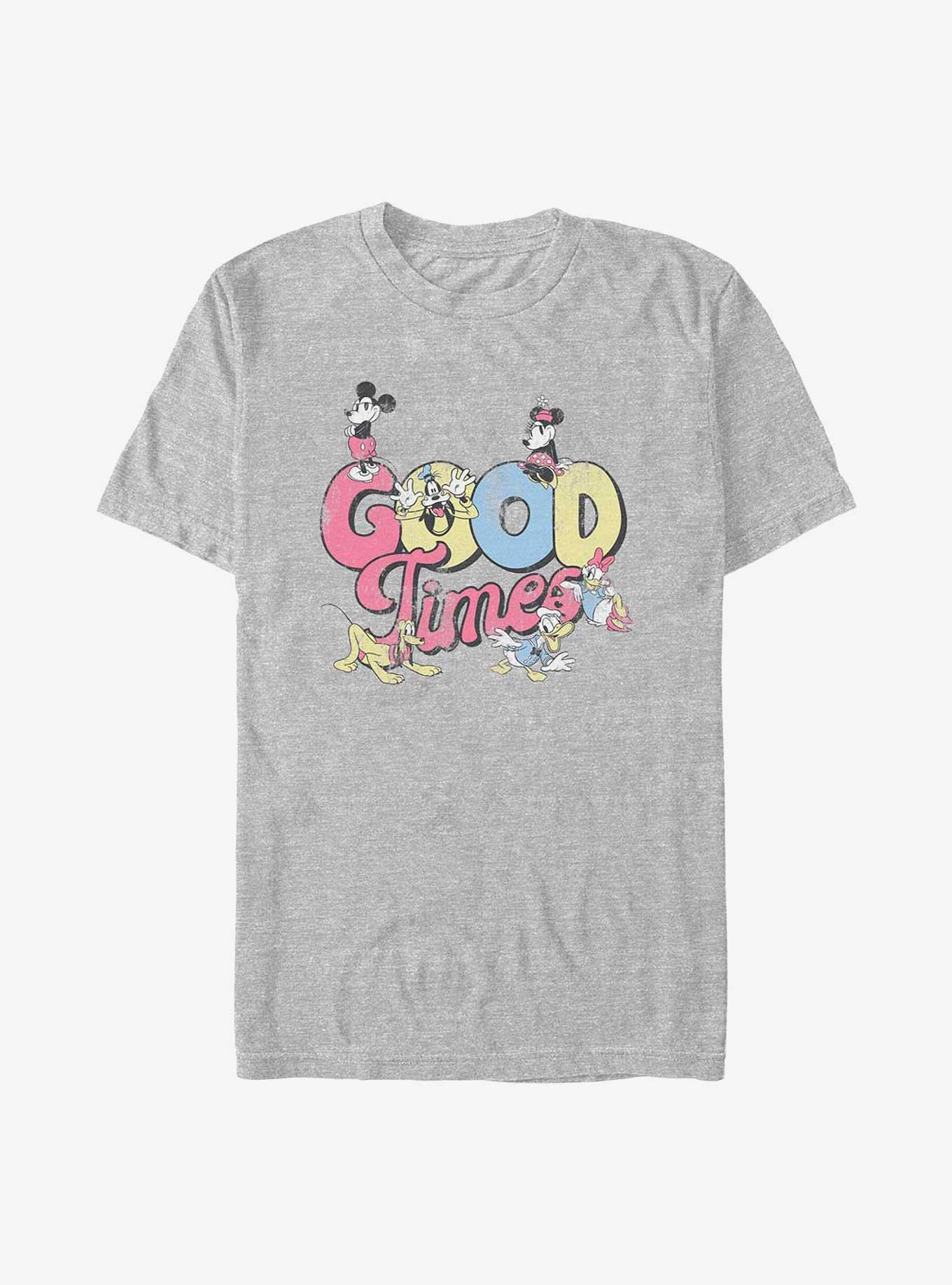 Disney Mickey Mouse Good Times T-Shirt, ATH HTR, hi-res