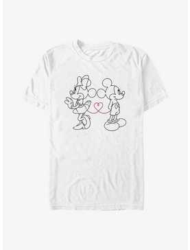 Disney Mickey Mouse & Minnie Mouse Heart Tails T-Shirt, , hi-res