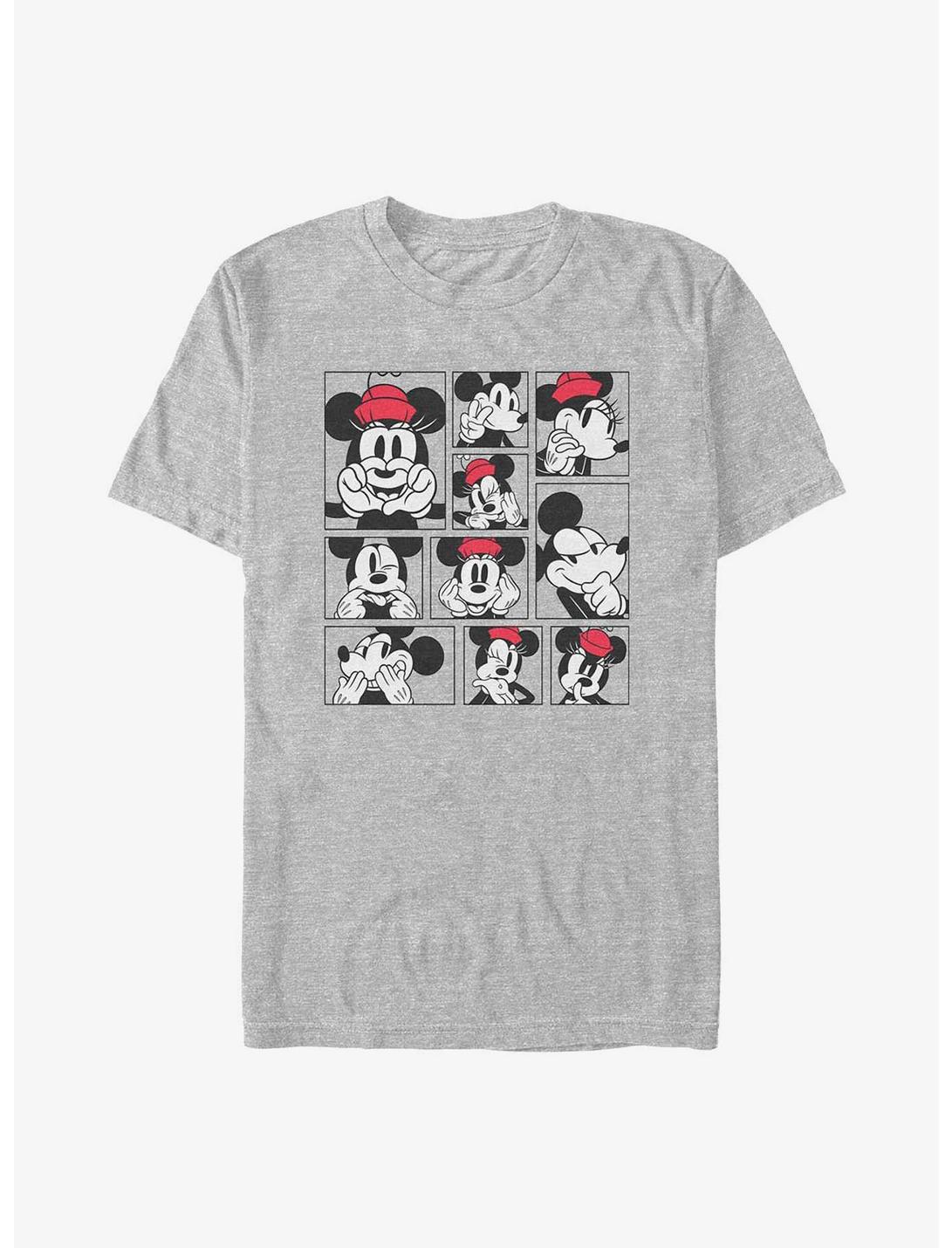 Disney Mickey Mouse Minnie & Mickey Expressions T-Shirt, ATH HTR, hi-res