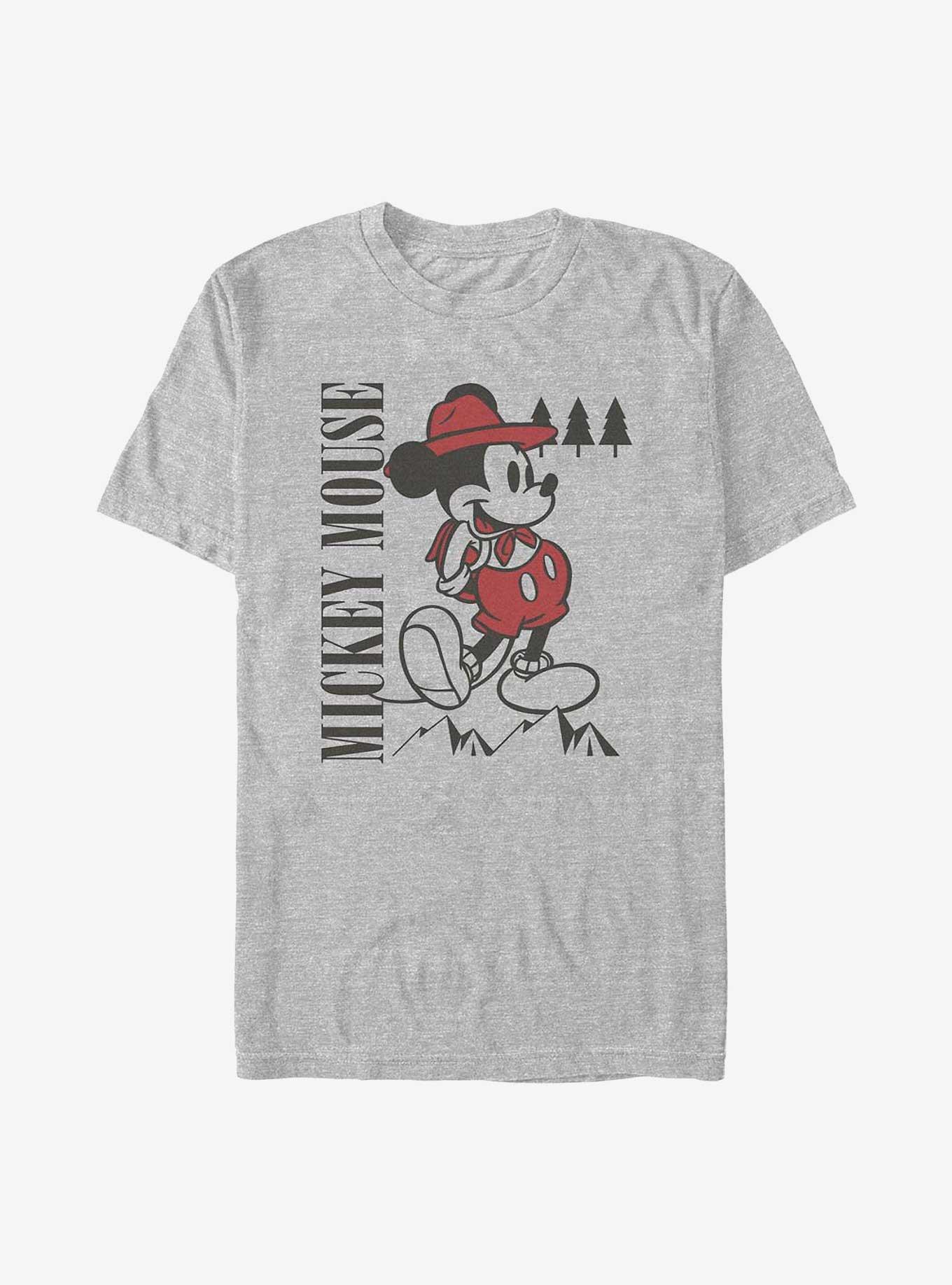 Disney Mickey Mouse Mountain Hike T-Shirt, ATH HTR, hi-res