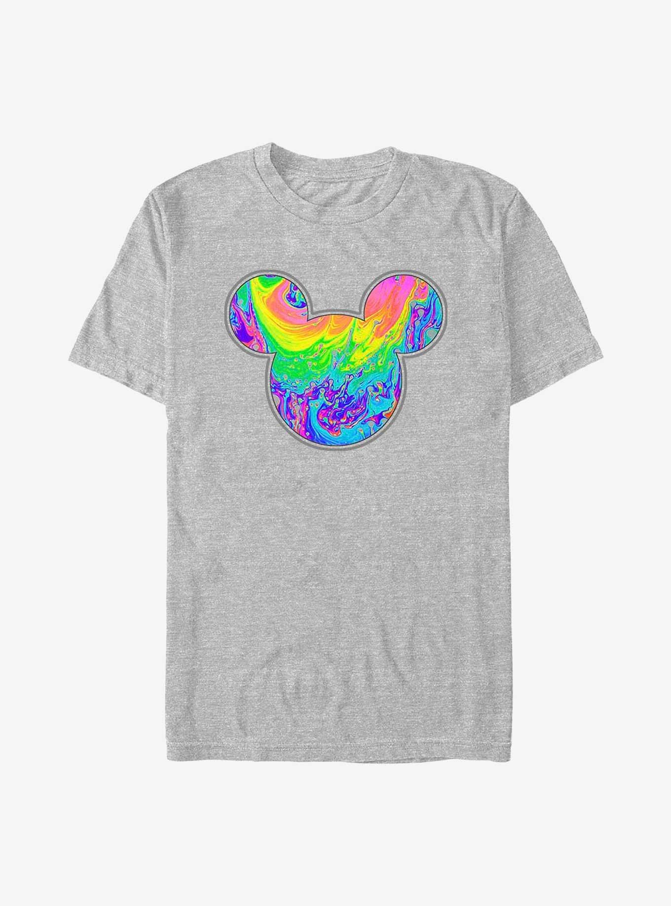 Disney Mickey Mouse Rainbow Melt Ears T-Shirt, , hi-res