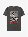 Disney Mickey Mouse & Minnie Mouse A Skele-Ton Of Screams T-Shirt, CHARCOAL, hi-res