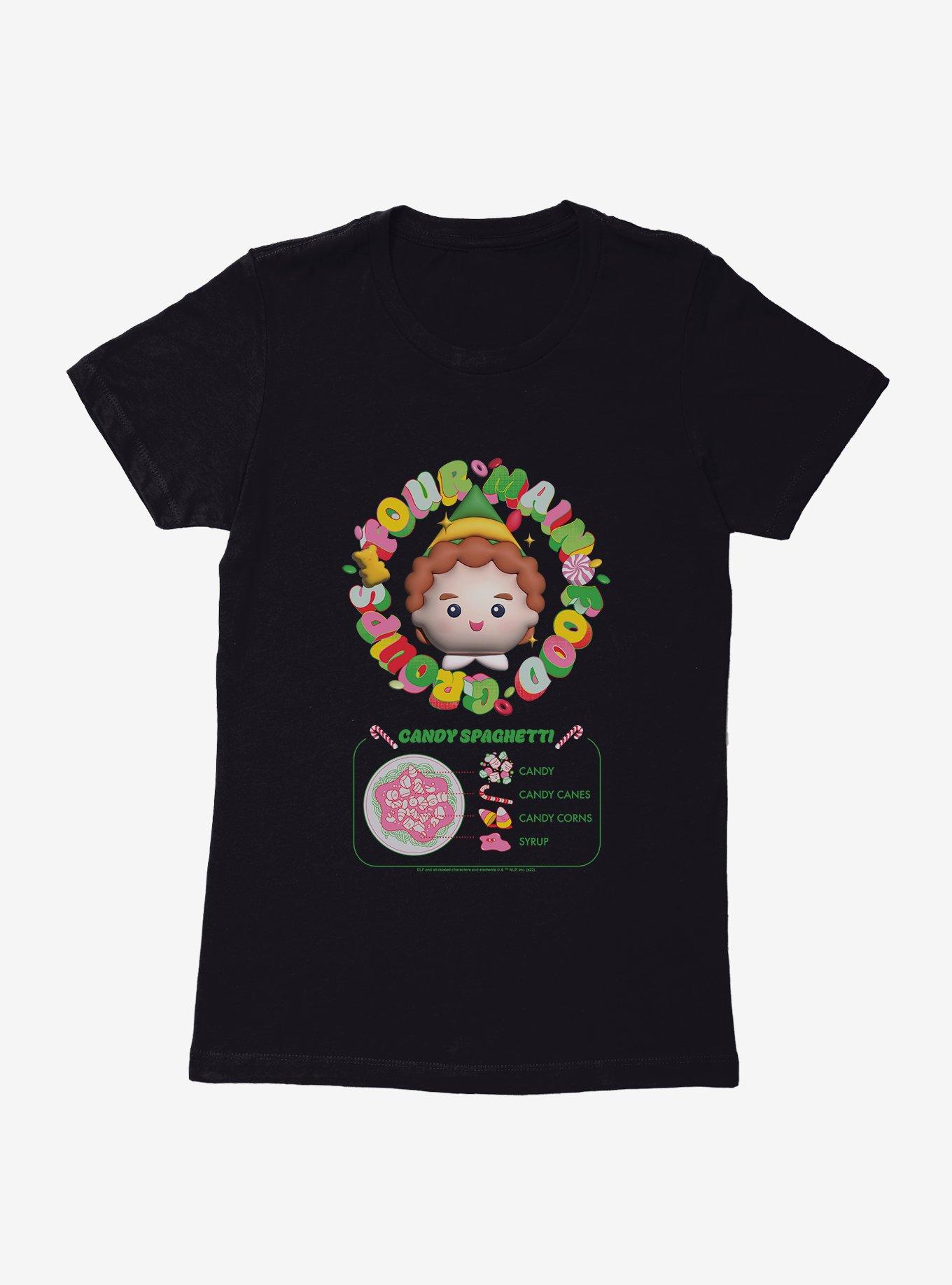 Elf Candy Spaghetti Womens T-Shirt, , hi-res