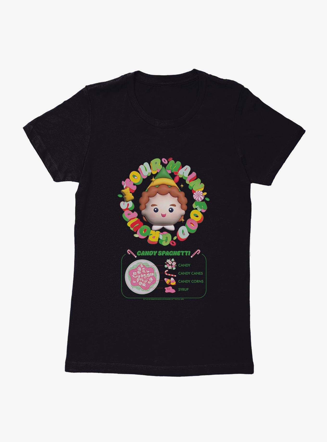 Elf Candy Spaghetti Womens T-Shirt, , hi-res