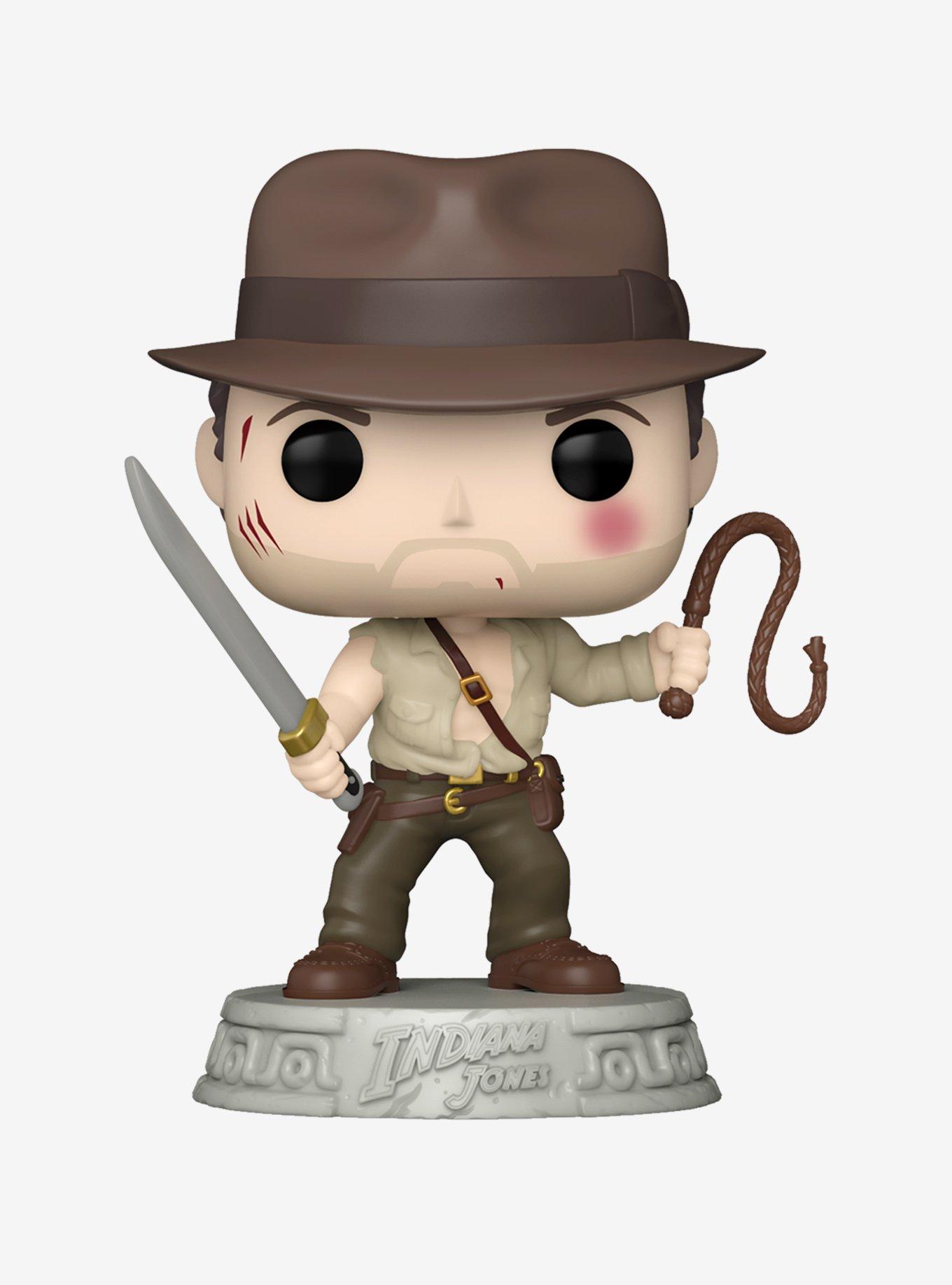 Funko Indiana Jones Pop! (With Whip & Sword) Vinyl Bobble-Head Figure Hot Topic Exclusive, , hi-res