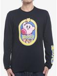 Kirby Japanese Text Long-Sleeve T-Shirt, BLACK, hi-res