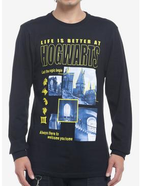 Plus Size Harry Potter Hogwarts Long-Sleeve T-Shirt, , hi-res