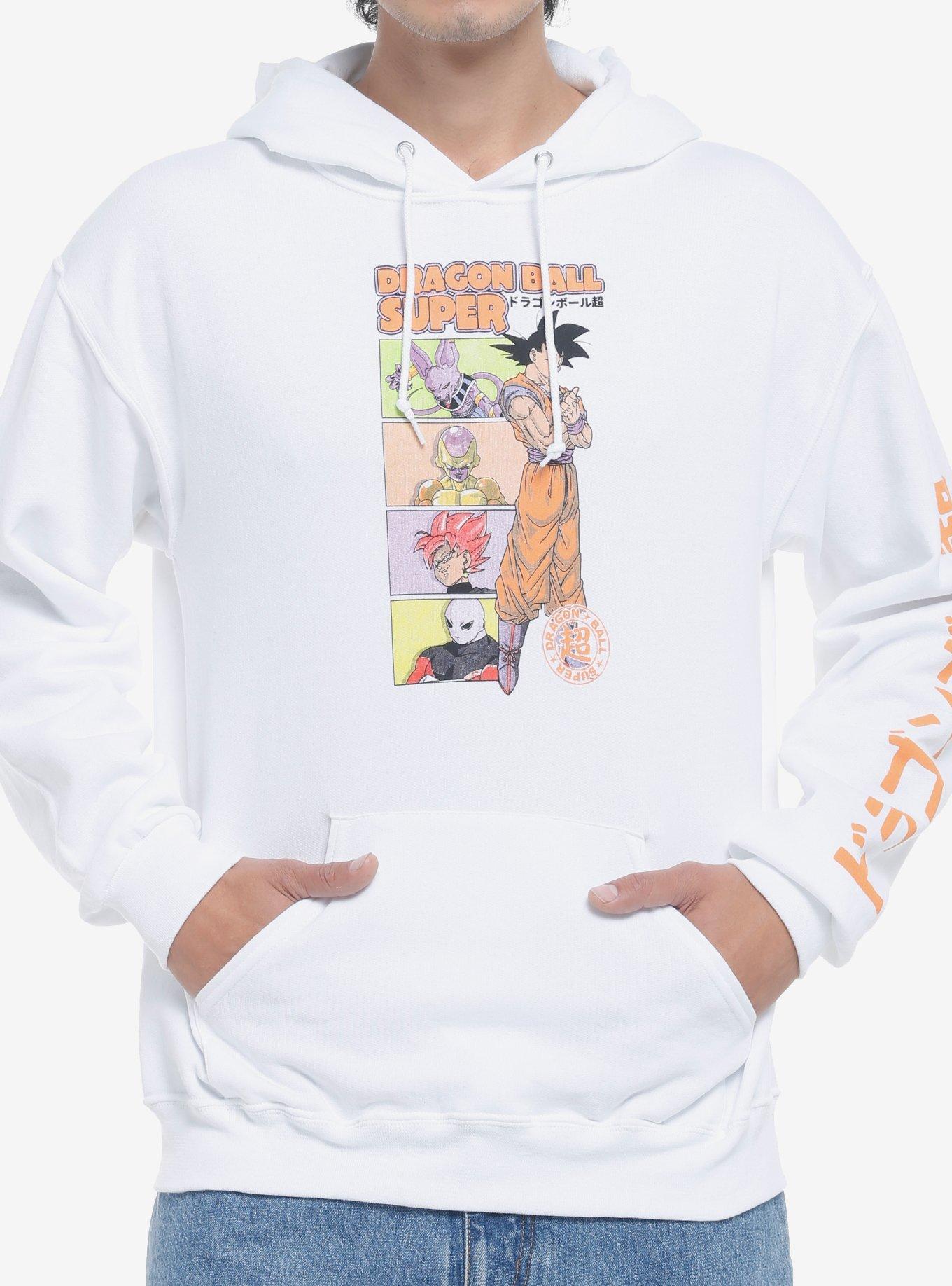 Dragon Ball Super Group With Goku Hoodie Hot Topic