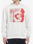 Friday The 13th Logo Hoodie, SAND, hi-res