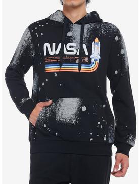 NASA Logo Splatter Hoodie, , hi-res