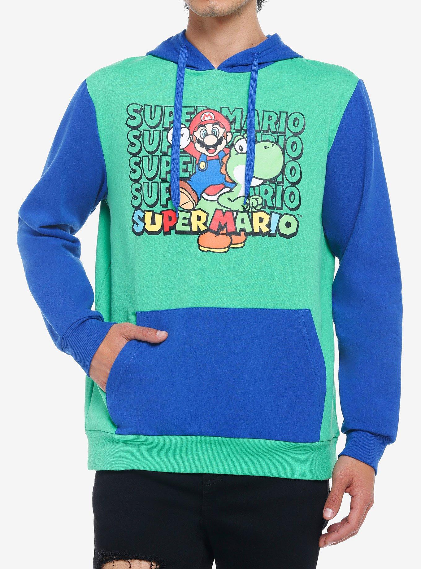 Super Mario Yoshi & Mario Hoodie, MULTI, hi-res
