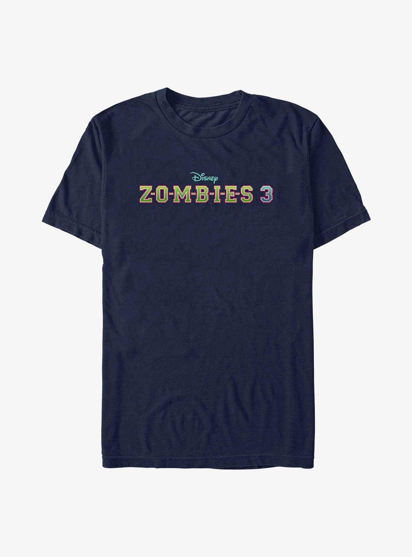 Disney Zombies 3 Logo T-Shirt, NAVY, hi-res