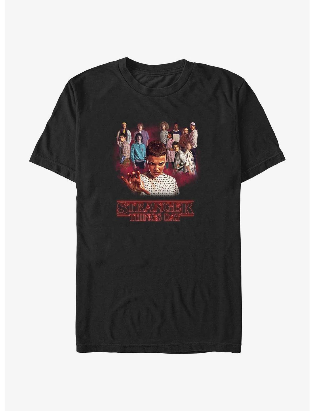 Stranger Things Day The Party T-Shirt, BLACK, hi-res