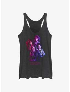 Stranger Things Day Gradient Group Womens Tank Top, , hi-res