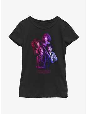 Stranger Things Day Gradient Group Youth Girls T-Shirt, , hi-res