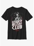 Stranger Things Day Eddie Munson Leader Of The Hellfire Club Youth T-Shirt, BLACK, hi-res