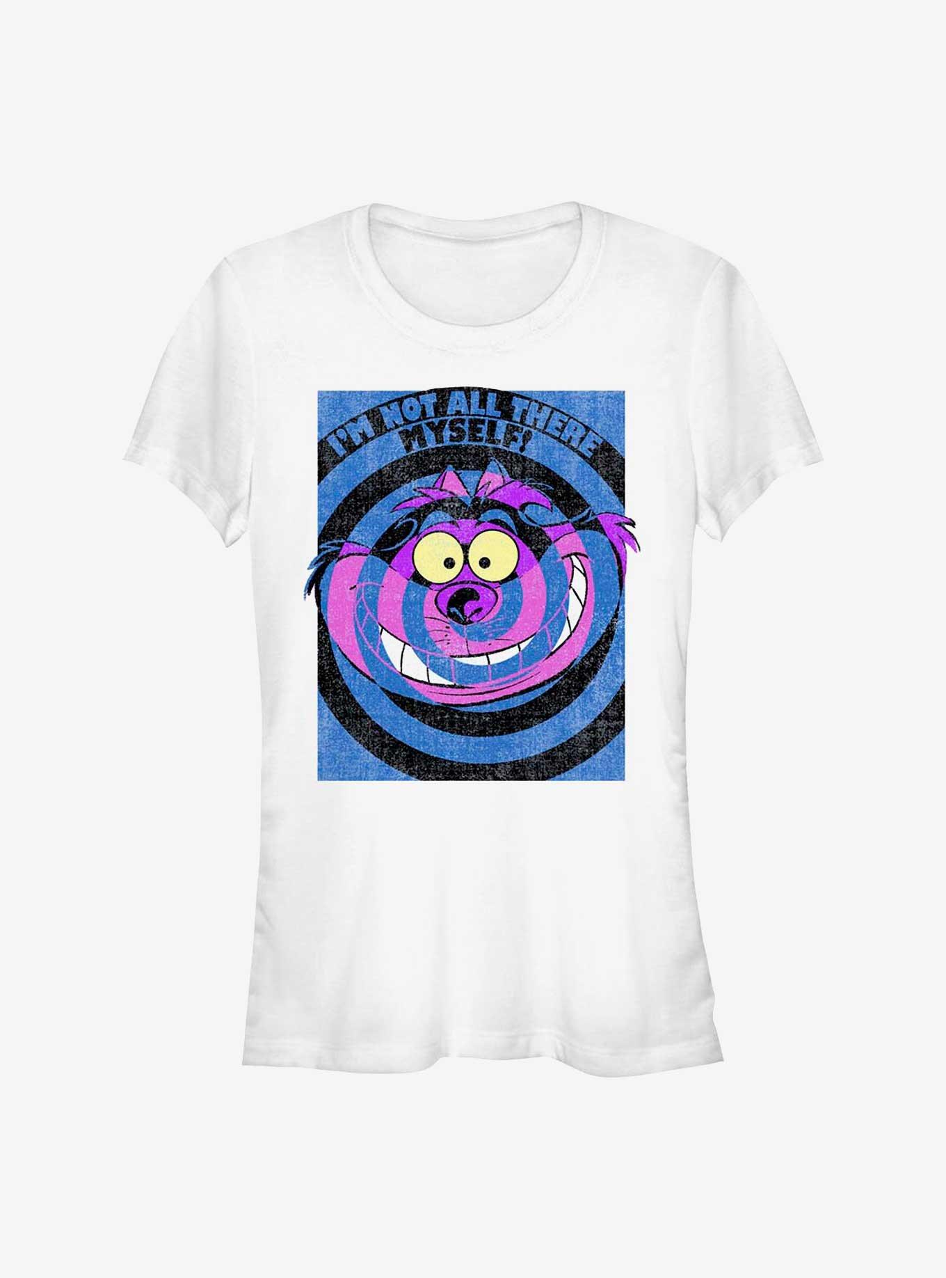 Disney Alice In Wonderland Cheshire Not All There Girls T-Shirt, , hi-res