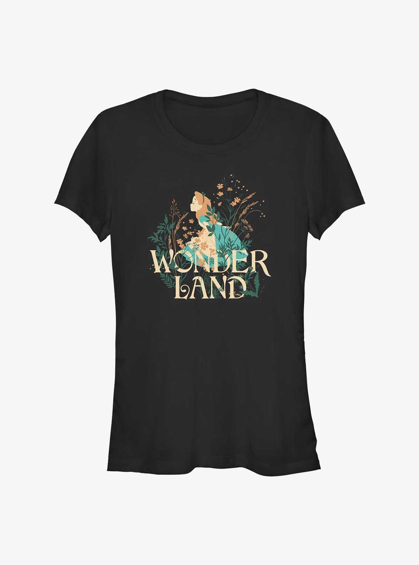 Disney Alice In Wonderland Smell The Flowers Girls T-Shirt, , hi-res