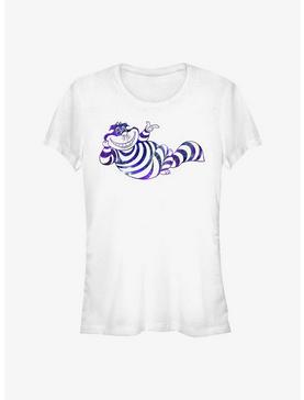 Disney Alice In Wonderland Space Cheshire Cat Girls T-Shirt, , hi-res