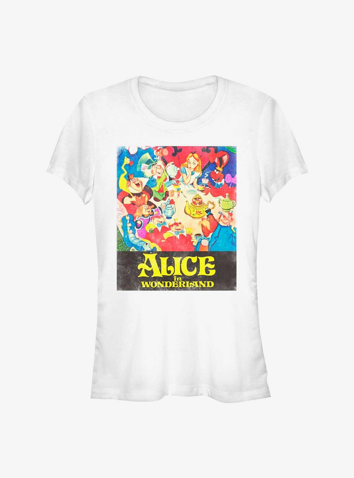Disney Alice In Wonderland Vintage Tea Party Girls T-Shirt, , hi-res