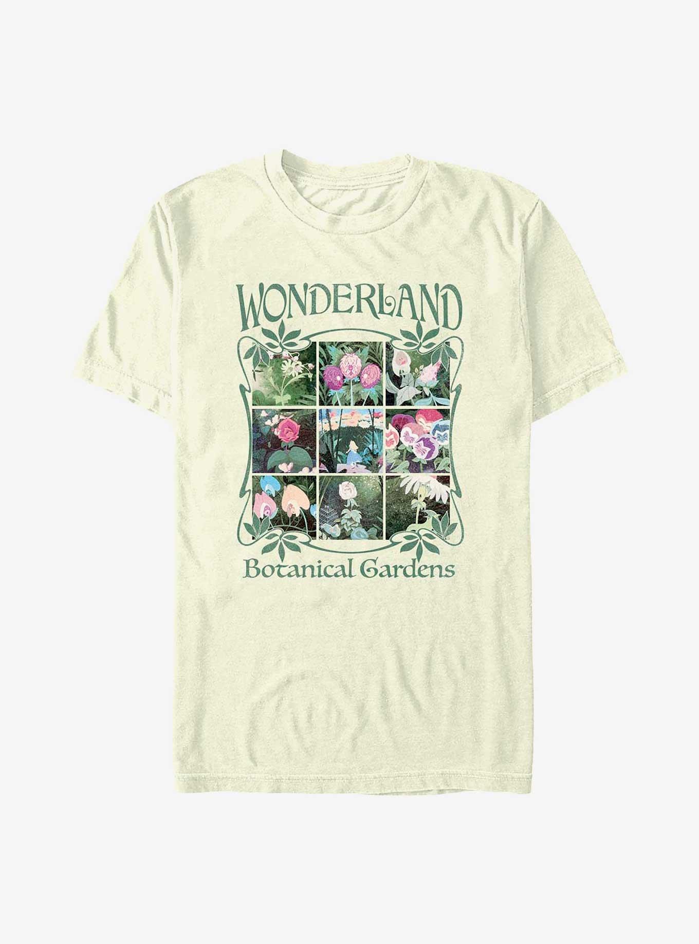 Disney Alice In Wonderland Botanical Gardens T-Shirt, NATURAL, hi-res