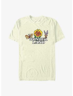 Disney Alice In Wonderland Flower Logo T-Shirt, , hi-res