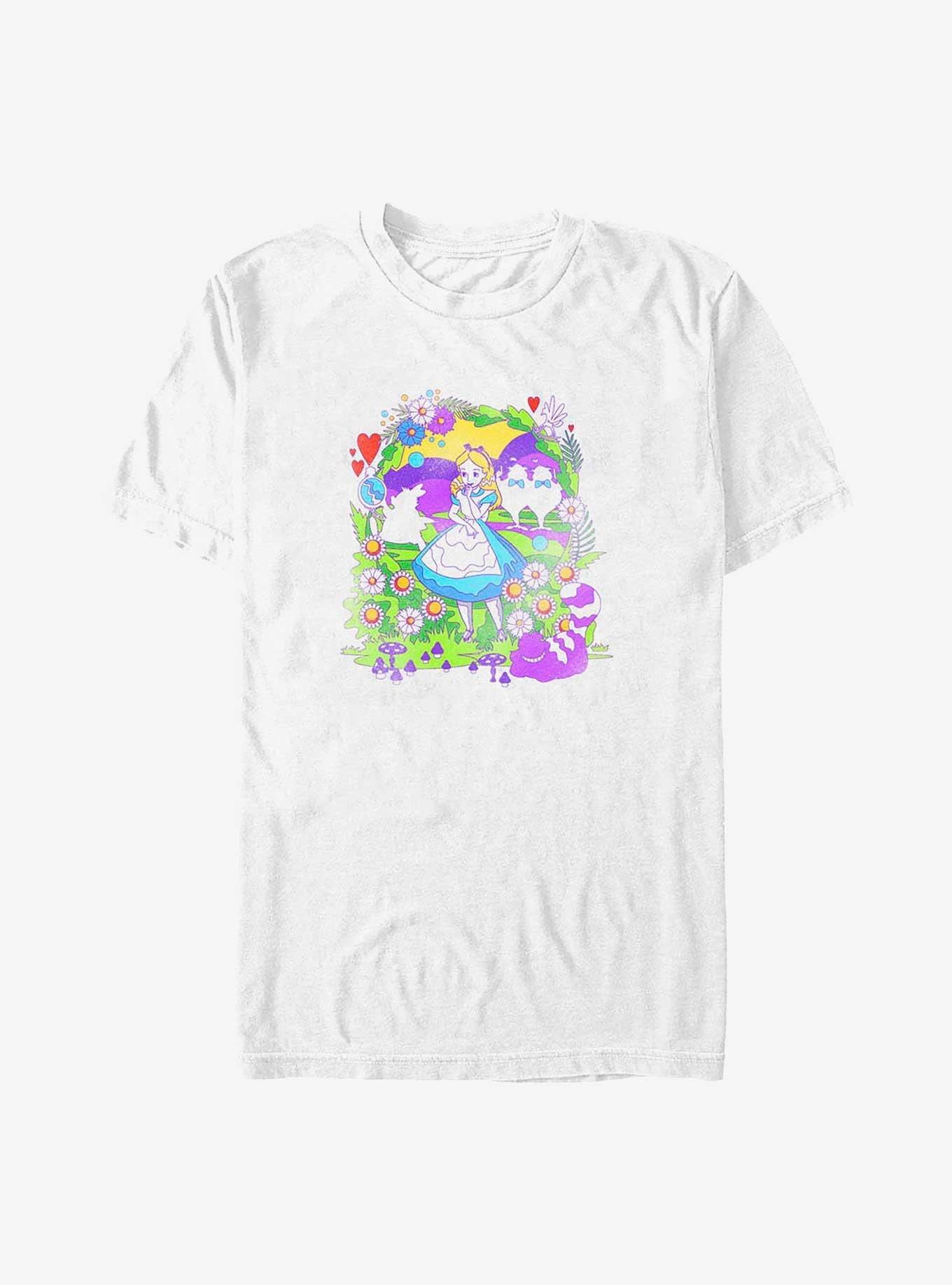 Disney Alice In Wonderland Psychedelic Scene T-Shirt, , hi-res