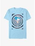 Disney Alice In Wonderland Spiral Fall T-Shirt, LT BLUE, hi-res