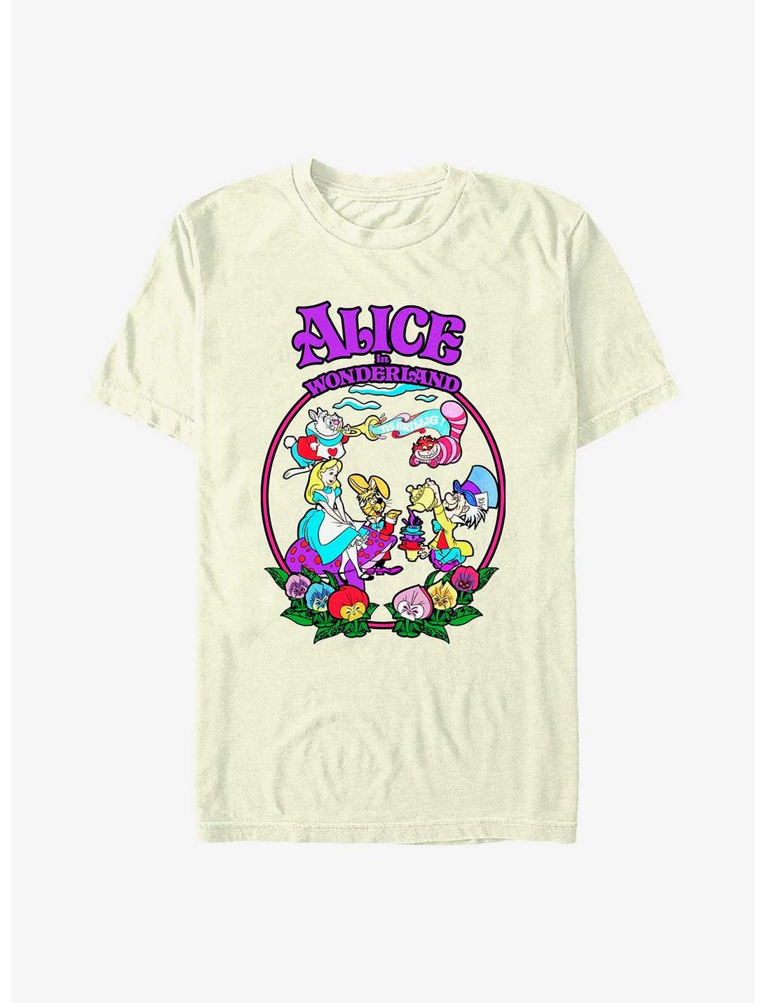 Disney Alice In Wonderland Tea Time T-Shirt, NATURAL, hi-res