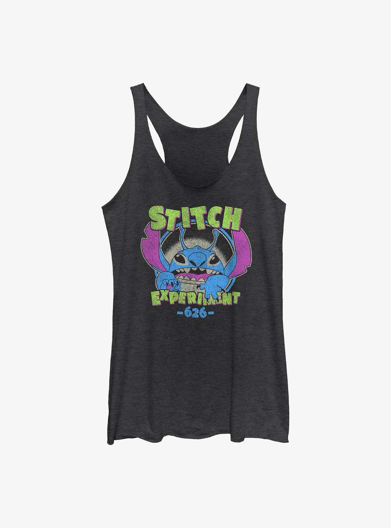 Disney Lilo & Stitch Alien Mode Girls Tank, BLK HTR, hi-res