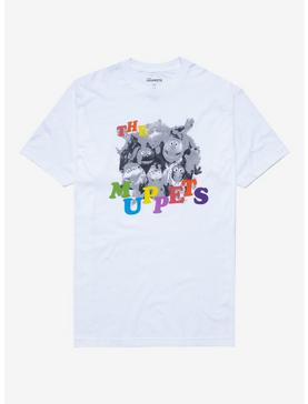 The Muppets Black & White Group Photo T-Shirt, , hi-res