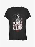 Stranger Things Day Eddie Munson Leader of Hellfire Club Girls T-Shirt, BLACK, hi-res