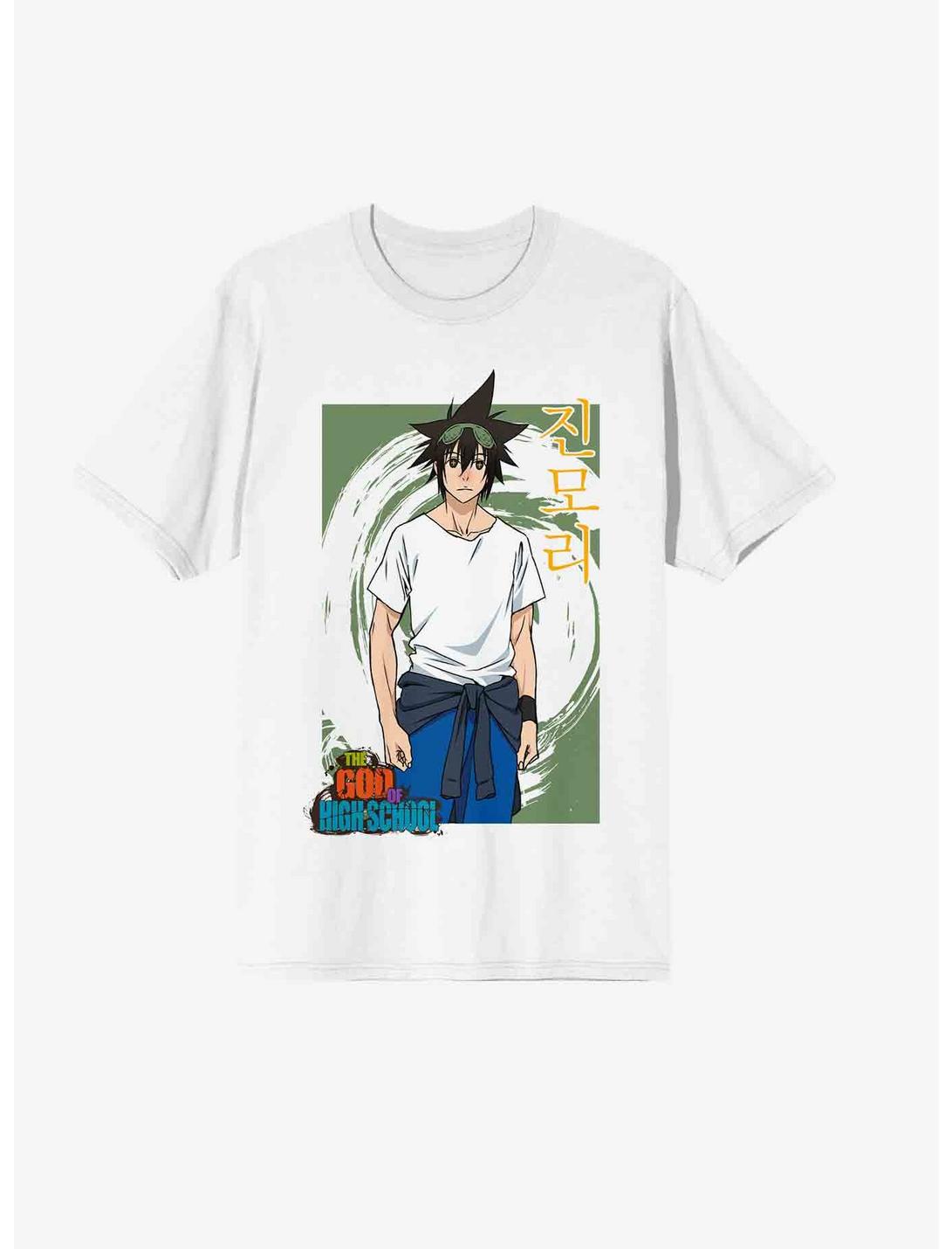 The God Of High School Jin Mori Portrait T-Shirt, MULTI, hi-res