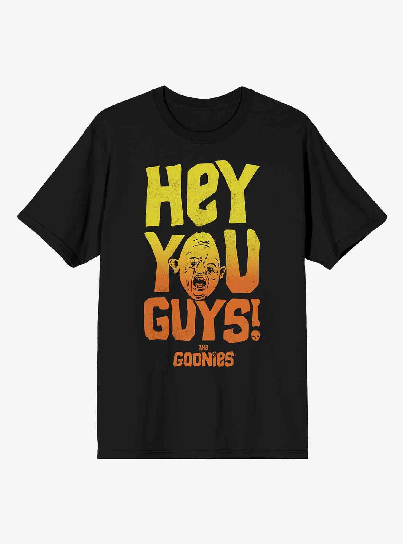 The Goonies Hey You Guys T-Shirt, BLACK, hi-res
