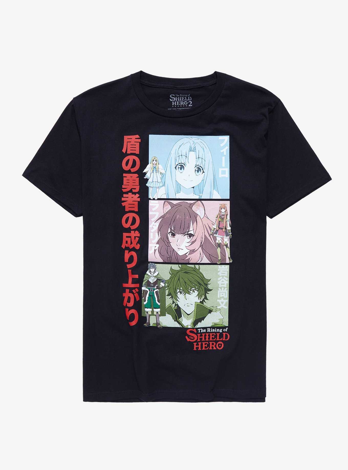 The Rising Of Shield Hero Panel T-Shirt, , hi-res