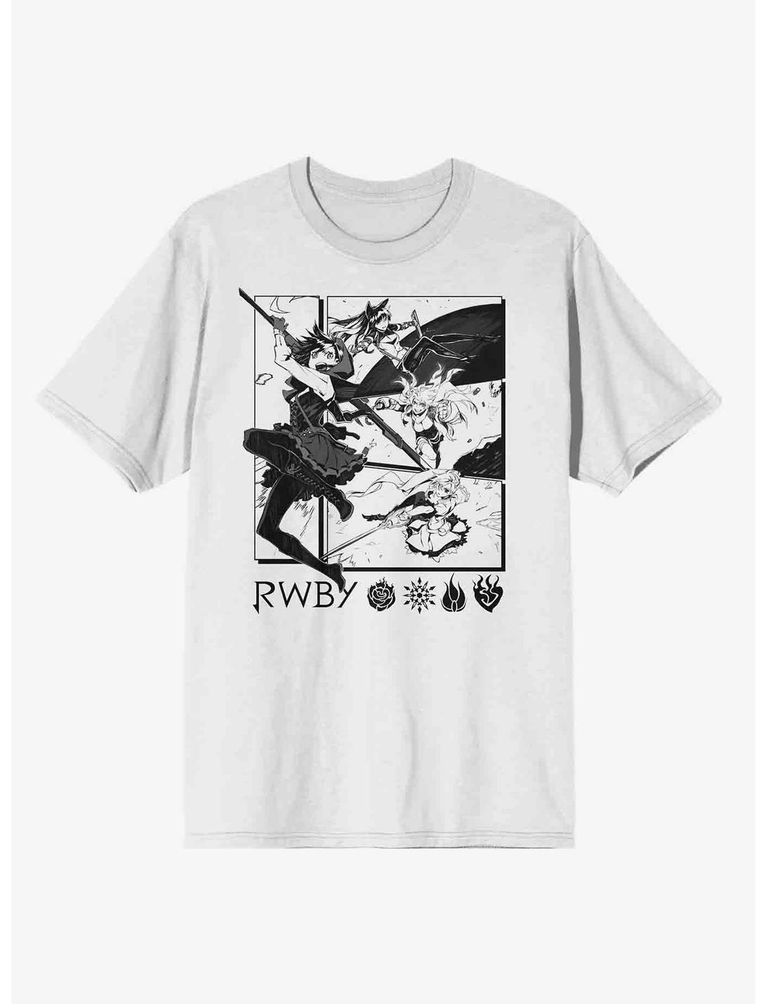 RWBY Manga Panel T-Shirt, MULTI, hi-res