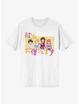 Rent-A-Girlfriend Group T-Shirt, , hi-res